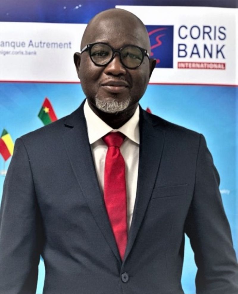 Monsieur Azize Issaka Abdou, Directeur Général de Coris Bank International Niger